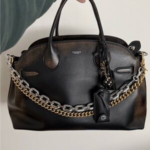 Coach Soft Empire 40 Loved Leather Carryall